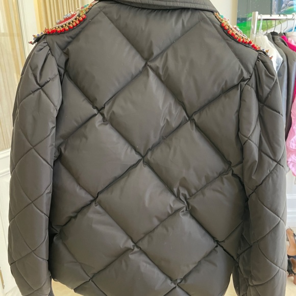 Gucci Embroidered quilted bomber jacket - Picture 2 of 5